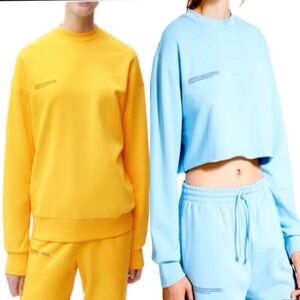 PANGAIA Fleece Cotton  Sweatshirt Size S|XS